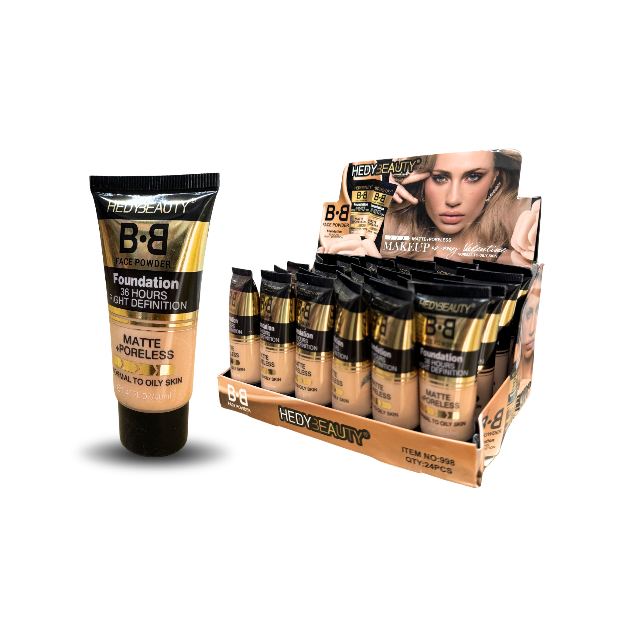 Base maquillaje B.B Hedy Beauty C/24